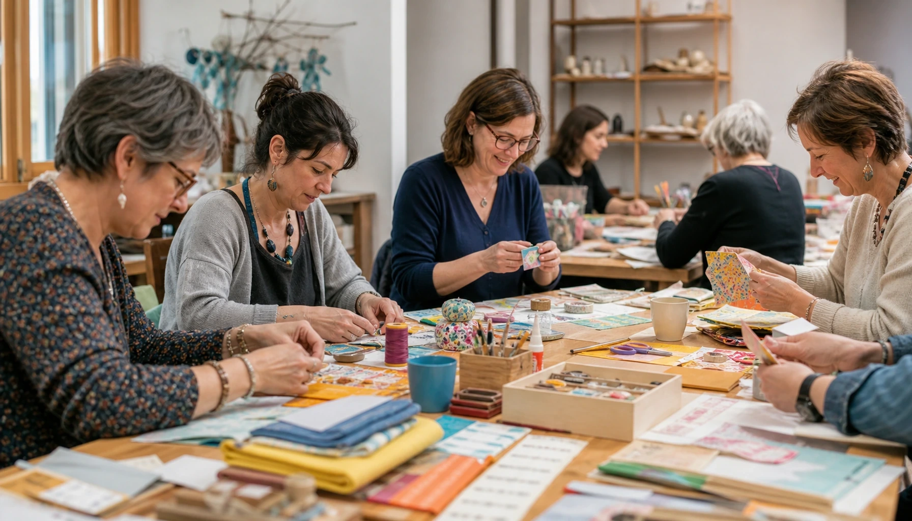 Visuel editorial lie a À Bias, les loisirs créatifs partagés confirment leur pouvoir d’attraction, rubrique DIY pour Debydebo