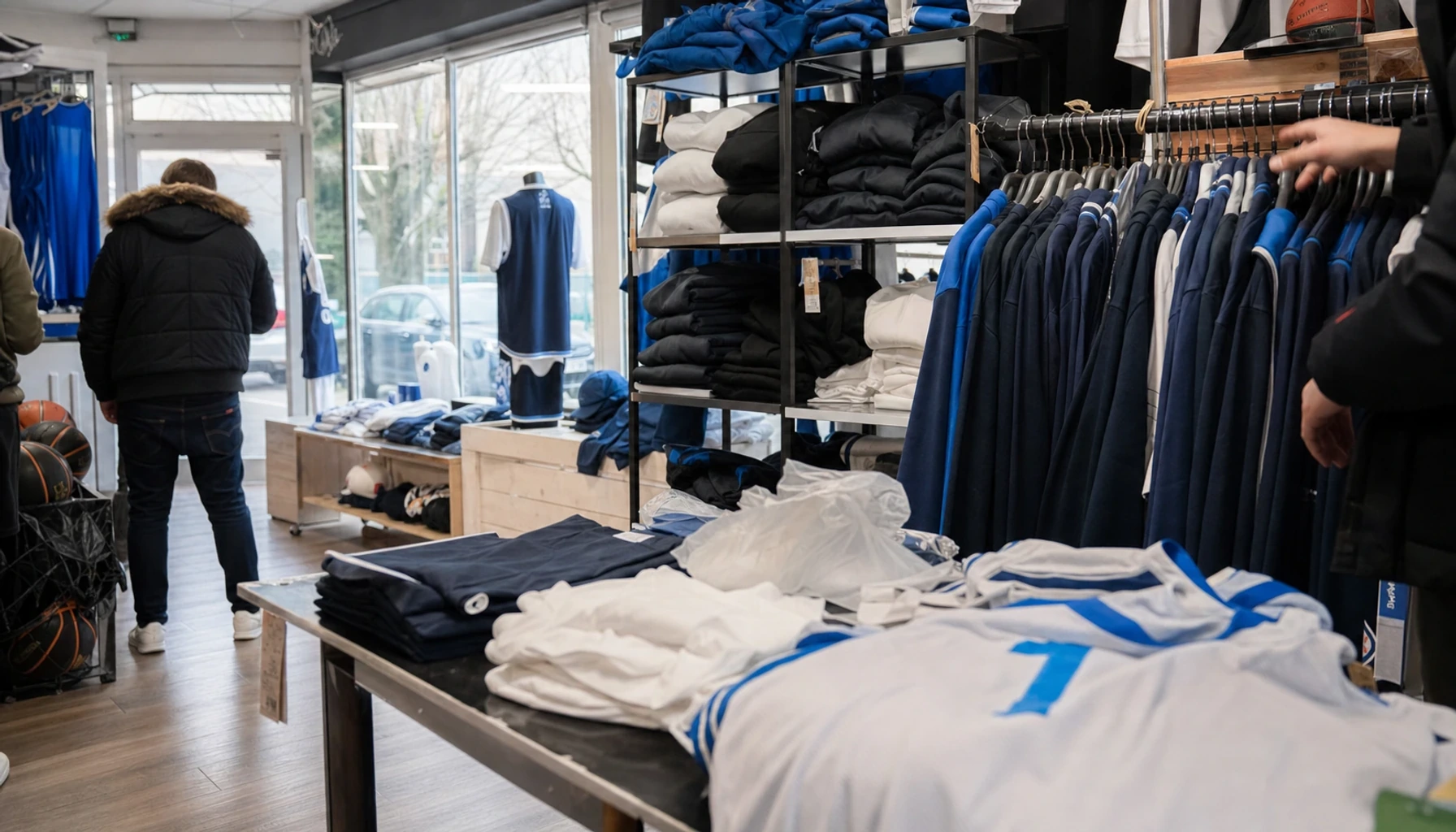 Visuel éditorial photoréaliste sur Deux jours de soldes a la boutique Chorale Roanne: le bon plan a cadrer avant d'acheter, rubrique Mode pour Debyde...